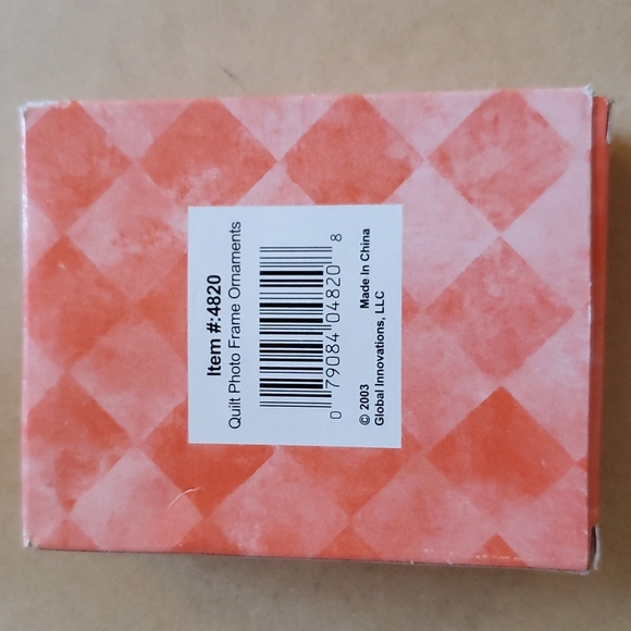 2003 Quilt photo frame Ornaments - Picture 8 of 10